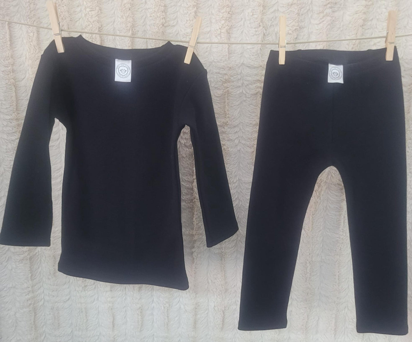 Earth Soft Mid-Weight Ribbed Base Layer in Ninja Night