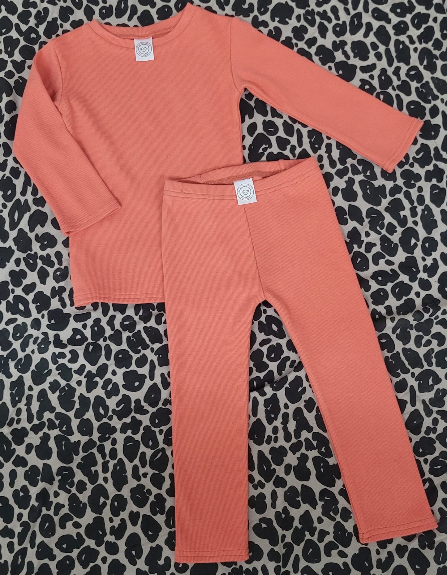 Earth Soft Mid-Weight Ribbed Base Layer in Tiger Tickle