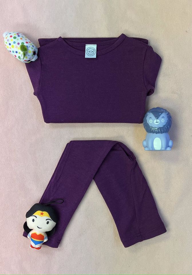 100% Merino Wool Base Layer in Very Violet (Full Length Sleeve)