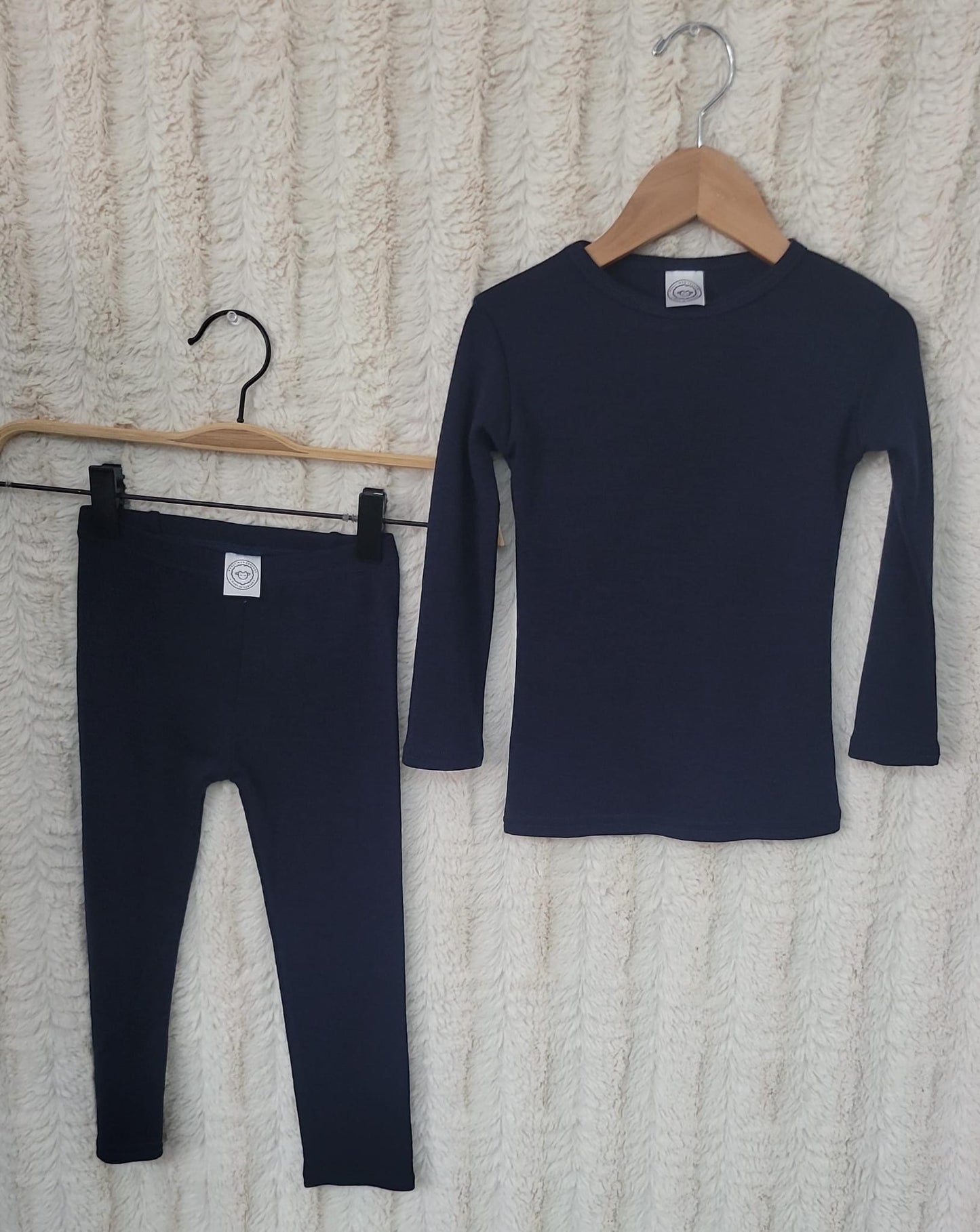 100% Merino Wool Basic Layer 2.0 in Deep Sapphire (Perfect fit)