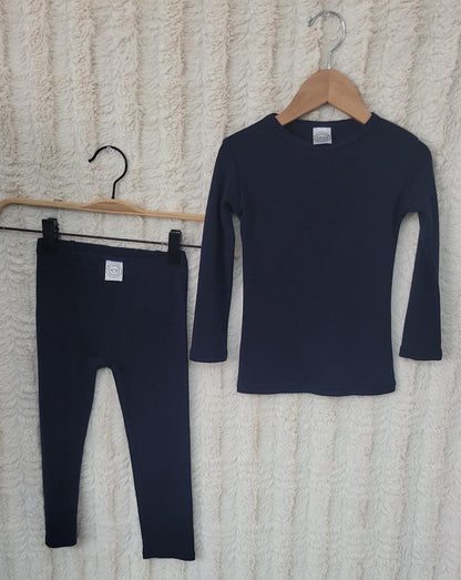 100% Merino Wool Basic Layer 2.0 in Deep Sapphire (Perfect fit)